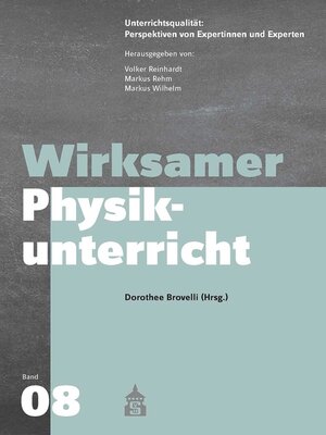 cover image of Wirksamer Physikunterricht